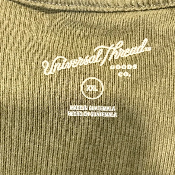Universal Thread tshirt, olive green, womans size xxl - Picture 2 of 6